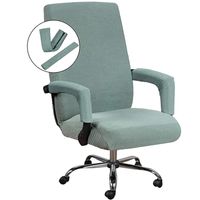 CHAIR COVERS OFFICE Elastic High Back Universal Computer Cover Boss Rotating Gaming Slipcovers med armstöd