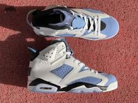 2022 Release 6 UNC University Blue Outdoor Shoes White Colle...
