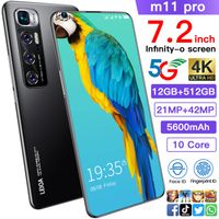 new arrivals android phones 2022 - New in 2022 Cross-Border New Arrival M11pro Smart Phone Real Perforation 7.2-Inch Large Screen All-in-One Machine Built-in 2 16G Android Pho
