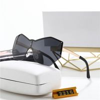 Gafas de sol sin montura cuadrada de una pieza de la vendimia de las mujeres de la moda de las gafas de sol de lujo de lujo para hombres tonos de anteojos UV400 6 colores 10pcs