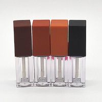 Dudak Parlatıcısı 5 ml Özel Etiket Değnek Tüpler Makyaj Lipgloss Sıvı Ruj Ambalaj Boş Konteynerler Güzellik DIY Şişe