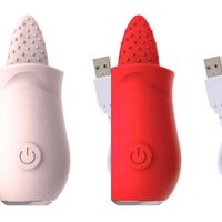 Nxy Nxy Sex Vibrators g Spot Vibrator Powerful Clitoral Licking Massager Vagina Stimulation 10 Mode Soft Tongue Nipple Clit Tickler Toys for Women 1125