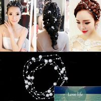 Hair Accessories Wedding Decoration Hair Bridal Hairpin White Pearl Accessory for Girl Party Headpiece Flower Headdress Ornament Factory price expert design