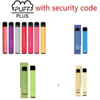E-sigarette monouso Puff Plus Plus Cartridge 550mAh Batteria 3.2ml Pre-riempito Vape Vape Pods Stick e sigarette Barre portatili