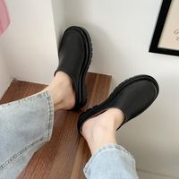 Compre al por mayor Zapatos Negros Para Mujer Dedos Cerrados. de bajo  precio \u0026 de calidad con envío gratuito | Es.DHgate