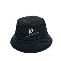 디자이너 양동이 모자 겨울 면화 따뜻한 방풍 모자 패션 모자 남자 여자 2 색