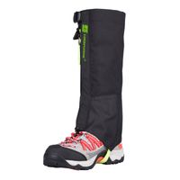 Cordas, slings e webbing impermeável caminhadas caminhadas botas de esqui de neve capa de perna de gaiter para tamanho 32-37