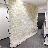 240x240 cm lüks ortanca çiçek duvar standı ile set DIY düğün arka plan süslemeleri ücretsiz teslimat