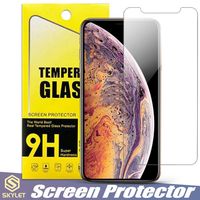 Per Moto E5 Play Alcatel Huawei Mate 20 Lite iPhone XS MAX Schermo Protector Glass in vetro temperato Galaxy S7 A8 J3 J7 LG K30 in scatola