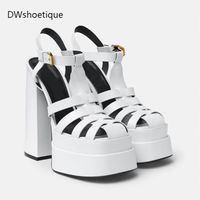 Compre al por mayor Closed High Heel Platform Shoes de bajo precio \u0026 de  calidad con envío gratuito | Es.DHgate