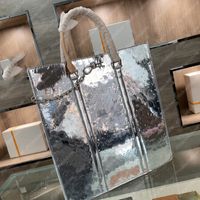 Silver Handbag Fashion Shiney Designer Women Handbags Mirror...