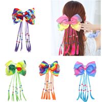 Fashion Cute Bow Hairband With Wig Headbands Hair Accessories Baby Girl Head Band Infant Toddler Headwear for Kids Girls