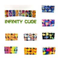Infinity Magic Cube Creative Sky Fidget Antistress Toys Office 플립 큐빅 퍼즐 미니 블록 압축 해제 재미 있은 장난감