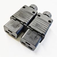 Zasilacz, wysokiej jakości IEC320 C19 Gniazdo wtykowe DIY Remowanie Złącze żeńskie Adapter2PCS