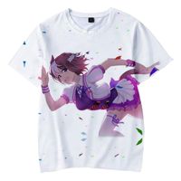 メンズTシャツノベルティデザインプリティダービーTシャツ3Dプリント子供Oネック夏半袖ストリート服日本のアニメ女性服