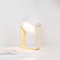 Masa Lambaları Uokobo Şarj Edilebilir Taşınabilir Katlanır LED Fener Lambası, Kumandalı Okuma Işık Lambası Açık Masa Akülü