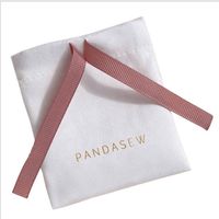 white Flannel Gift Bags with ribbon 8x10cm 9x12cm 10x15cm 13...