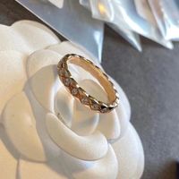 أزياء سحر الحب الدائري مع الماس زوجين منقوشة سلسلة مجوهرات مجانا هدية مربع التعبئة والتغليف مربع
