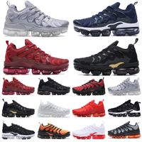 En Kaliteli Siyah Kraliyet Mavi TN Artı Erkek Koşu Ayakkabıları Atlanta Işık Kemik Metalik Altın Hiper Menekşe Limon Kireç Kadın Spor Trainers Sneakers 36-47