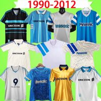 Maillot de foot Marseille retro futbol forması 1990 1991 1992 1993 1998 1999 2000 DESCHAMPS PIRES Classic vintage Football Shirt BOLI PAYET PAPIN