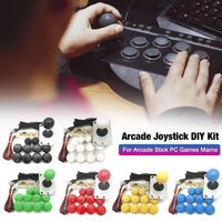 Arcade Joystick DIY Kit Zero Delay Game Knapp och Controller för Stick PC-spel Maskinkontroller Joysticks