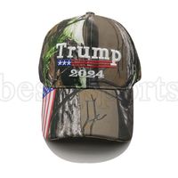 Donald Trump 2024 Cappelli da festa Camouflage US Presidential Election Baseball Caps regolabile Sport all'aperto Camo Trump Hat Cyz3143