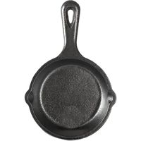 Pans -cast demir tek parça tava, süper küçük mini omlet kaplanmamış yapışmaz indüksiyon ocak gaz ocağı için uygun