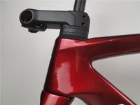 2021 Carbon Road Fahrradrahmen BB30 Bodennehalterung Vollständiges Kabel 700c mit 100 * 12 142 * 12mm Thru-Achs-Scheiben-Bike-Frameset