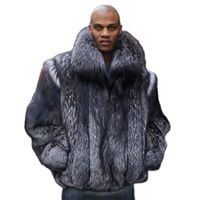 남자 재킷 모피 코트 남자 진짜 재킷 겨울 코트 따뜻한 두꺼운 2021 플러스 사이즈 오버코트
