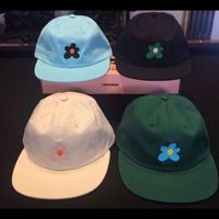 Golf Le Fleur Golfwang Küçük Çiçek Nakış Kaykay Tyler Hip-Hop Rap Erkekler ve Kadın Beyzbol Şapkası
