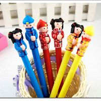 Ballpoint Pens Soft pottery cartoon cute primary school Chinese style creative small children&#039;s gift stationery