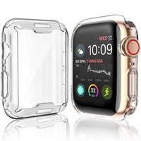 For iWatch 5 4 Case 40mm 44mm 38mm 42mm Clear Soft TPU Cover...