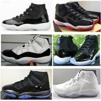 11s Real Carbon Fiber Basketball Shoes Men Jubilee 25th Anniversary 11 Cap And Gown Prom Night Blackout Legend Blue Top Quality Sneakers
