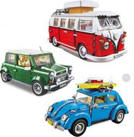 Teknik Bloklar Serisi Mini Cooper 1108 adet Set Yapı Taşları Oyuncaklar Çocuklar Için Yaratıcılar Araba Çocuk Doğum Günü Hediyeleri Oyuncaklar H0824