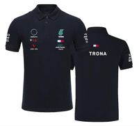 Formula World Championship Tree Team Racing دعوى F1 T-Shirt عارضة التلبيب بولو قصيرة الأكمام