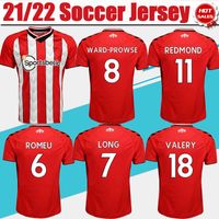 # 8 Prowse-Prowse Jersey 2021/2022 # 7 Long # 11 11 Redmond Home Soccer Shirt Homens 21/22 # 6 Romu Futebol Uniformes Personalizar