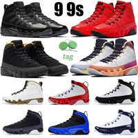 9 9s Masculino Tênis de basquete Jumpman Bred Antracite Gym Chile Red Change The World Racer University Blue Gold Space Jace Masculino Trainers Tênis esportivos