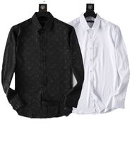 2021 Mens Shirt Luxurys Designer Menswear Casual Business ShirtsA Klassische Mann Kleid Hemden Männer Langarm Marke Mode Frühling M-3XL # 012