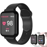 B57 Smart Watch À Prova D 'Água Fitness Tracker Sport for iOS Android Telefone SmartWatch Coração Monitor de pressão arterial Funções # 002
