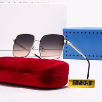 1705M de alta qualidade de moda designer de óculos de sol para homens e mulheres viajar compras uv400 proteção tonalidade retro piloto