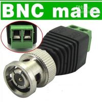 BNC Male+Female 2.1x5.5mm DC Power Jack Adapter Plug Connector+Coax CAT5 for Camera CCTV