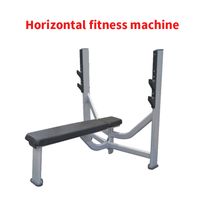 Weight Lifting Bed Bench Commercial Barbell Workout Flat Home Gym Arm Muscle Exercise Body Building Fitness Equipment Rack Indoor Multi-Function Strength Training