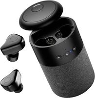 2 em 1 TWS Fones de ouvido com alto-falante Bluetooth 3D Bass Som Portable Mini Fone de Ouvido Fone de Ouvido Livre Ao Ar Livre Esporte MP3 Player