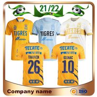 21/22 7 Star Naul Tigres Ev Futbol Formaları 2021 Away Gignac Nico Camiseta De Foot Maillot Gömlek L.Fernandez F.Thauvin Üçüncü Futbol Üniforması