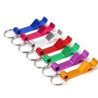2021 Top quality Key Chain Beer Bottle Opener Small Beverage Ring Claw Bar Pocket Tool