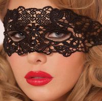 Dantel EyeMask Seksi Lady Kız Peçe Maske Başlık Parti Malzemeleri Fantezi Elbise Şapkalar Masquerade Balo Bantlar Cadılar Bayramı Siyah Beyaz