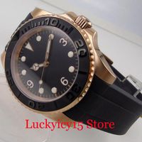 Wristwatches 21 Jewels MIYOTA Rose Gold Automatic Men Watch ...
