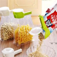 Mühür dökmek gıda saklama çantası klip snack mühürleme klipleri taze mühürleyen kelepçe plastik yardımcı gıdalar koruyucu seyahat mutfak araçları BBB11594