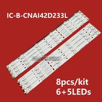 Strips 3set=24pcs LED Backlight Strip For LE42J33 LE42J315 LE42J27S LE42J IC-B-CNAI42D233L IC-B-CNAI42D233R