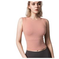 Yoga Outfit Tank da donna Top Sport Gilet in esecuzione Allenamento Camicie Multi Colori Slim Fit per lo sport